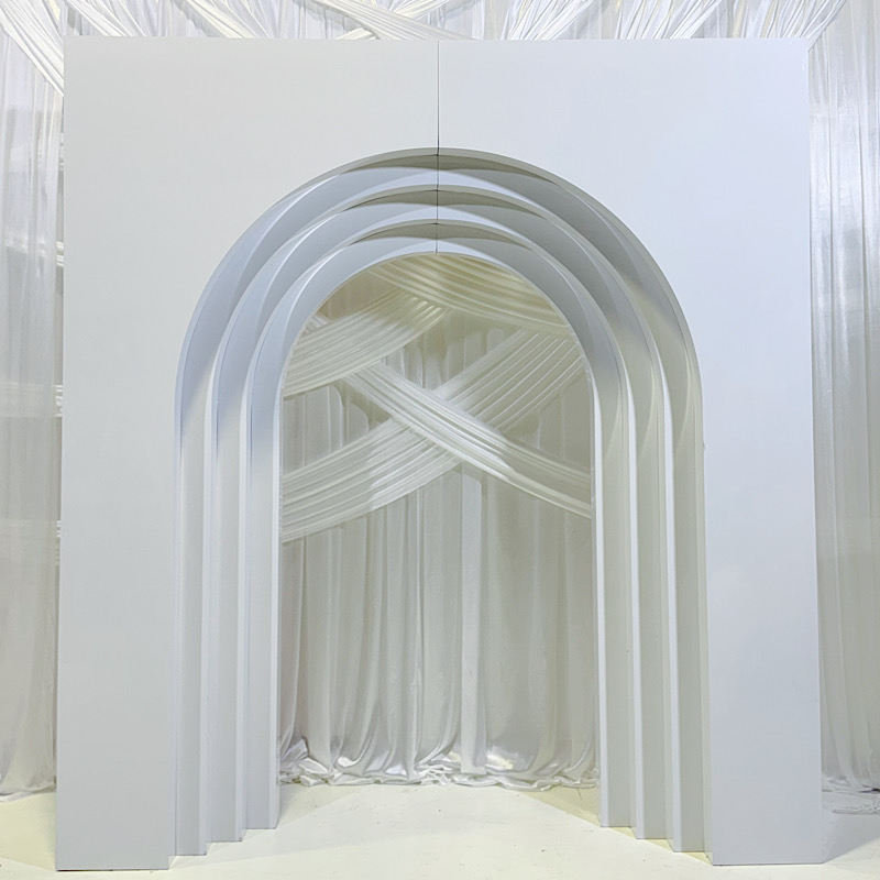 Large White 3d Acrylic Arch